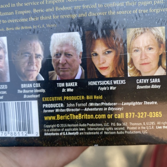 G.‎ A. Henty - Beric the Briton - (2015 Heirloom Audio) - New Audio Theater 2-CD - Picture 3 of 6